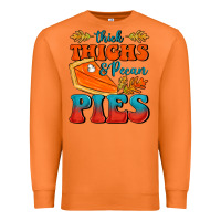 Carrot Thick Thighs&Pecan Pies Premium Sweatshirt - FaDigitalArtStudio