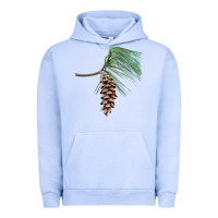 Pigment Grape Ice white pine cone Urban Hoodie - LillyAllenDesigns