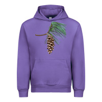 Tulip white pine cone Urban Hoodie - LillyAllenDesigns