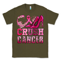 Army Green crush cancer high heels bbs Classic Tee - BundleAndBundleShop
