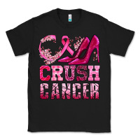 Black crush cancer high heels bbs Classic Tee - BundleAndBundleShop