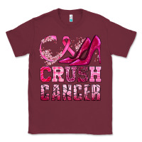 Burgundy crush cancer high heels bbs Classic Tee - BundleAndBundleShop