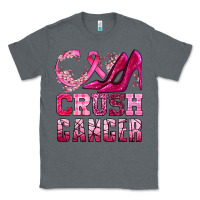 Charcoal Heather crush cancer high heels bbs Classic Tee - BundleAndBundleShop