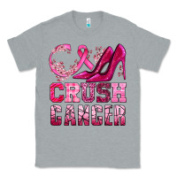 Heather Grey crush cancer high heels bbs Classic Tee - BundleAndBundleShop