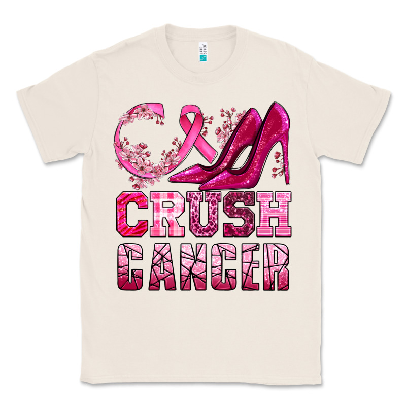 Crush Cancer High Heels Bbs Classic Tee by BundleAndBundleShop | Teevron