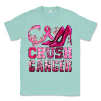 Seafoam crush cancer high heels bbs Classic Tee - BundleAndBundleShop