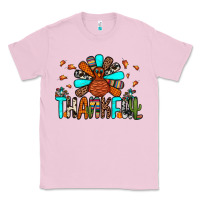 Bubblegum Pink thankful turkey Classic Tee - JahusDesignShop