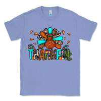 Colony Blue thankful turkey Classic Tee - JahusDesignShop
