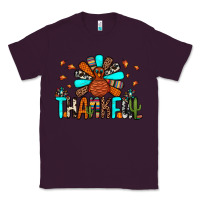 Plum thankful turkey Classic Tee - JahusDesignShop
