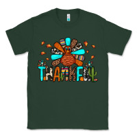 Sports Green thankful turkey Classic Tee - JahusDesignShop