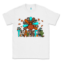 White thankful turkey Classic Tee - JahusDesignShop