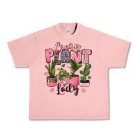 Salmon crazy plant lady houseplants Urban Heavy Tee - JahusDesignShop