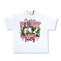 Crazy Plant Lady Houseplants Urban Heavy Tee | Teevron