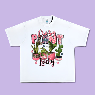 Crazy Plant Lady Houseplants Urban Heavy Tee Designed By Jahusdesignshop