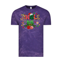 Cloud Purple jingle balls Vintage Tee - MaliasSmallBusiness
