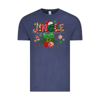 Vintage Denim jingle balls Vintage Tee - MaliasSmallBusiness