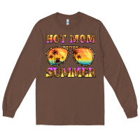 Chestnut hot mom summer Long Sleeve Tee - BarkalooDesign