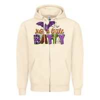 Just A Little Batty Zipper Hoodie | Teevron