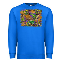 True Royal mardi gras plaid purple glitter background Premium Sweatshirt - FaDigitalArtStudio