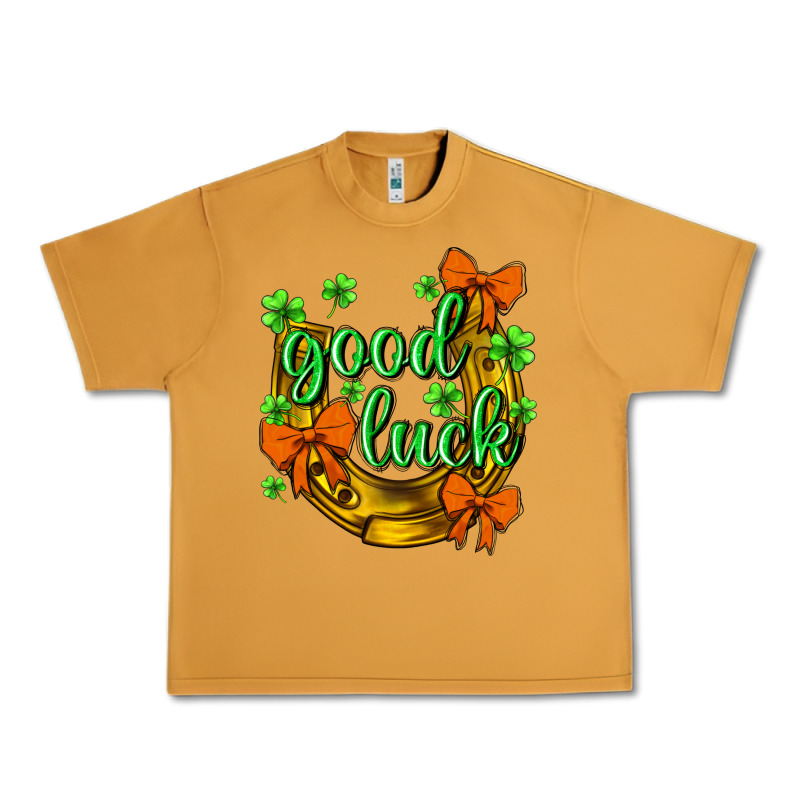 St.patrick's Good Luck Urban Heavy Tee by BundleAndBundleShop | Teevron