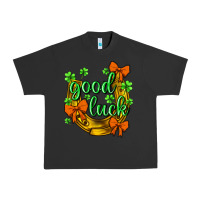 Pigment Black St.Patrick's Good Luck Urban Heavy Tee - BundleAndBundleShop
