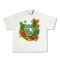 Pistachio St.Patrick's Good Luck Urban Heavy Tee - BundleAndBundleShop