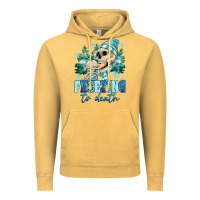 Vintage Mustard Freezing To Death Vintage Hoodie - MaliasSmallBusiness