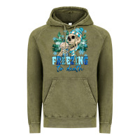 Vintage Olive Freezing To Death Vintage Hoodie - MaliasSmallBusiness