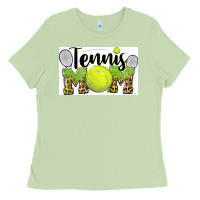 Matcha tennis mom Ladies Tee - BarkalooDesign
