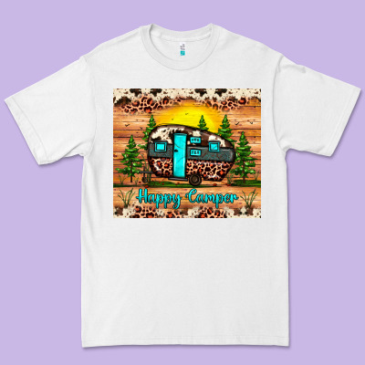 Happy Camper Premium Tee Designed By Jahusdesignshop