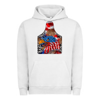 Pigment Lunar Rock America Urban Hoodie - CowhideDigitalArt