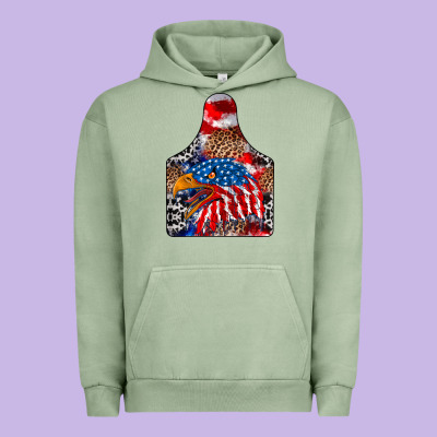 America Urban Hoodie Designed By Cowhidedigitalart