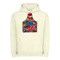 Pigment Pistachio America Urban Hoodie - CowhideDigitalArt