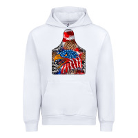 White America Urban Hoodie - CowhideDigitalArt