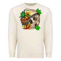 Sandshell Skull crawfish season Premium Sweatshirt - FaDigitalArtStudio