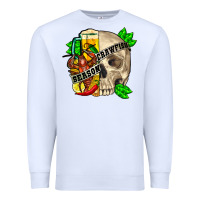 White Skull crawfish season Premium Sweatshirt - FaDigitalArtStudio