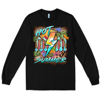 Black hot mom summer Long Sleeve Tee - BarkalooDesign