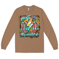 Toasted Coconut hot mom summer Long Sleeve Tee - BarkalooDesign