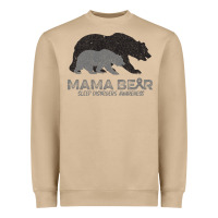 Mushroom Mama Bear Sleep Disorders Awareness Heavyweight Sweatshirt - Bettercallsaul