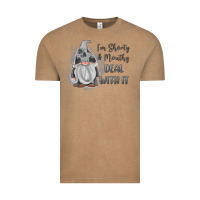 Vintage Coffee im shorty mouthy deal with it gnome Vintage Tee - MaliasSmallBusiness