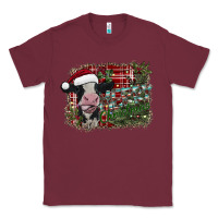 Burgundy merry christmas Classic Tee - SublimationCraftShop