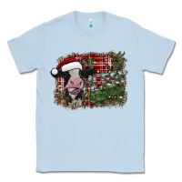 Dusty Blue merry christmas Classic Tee - SublimationCraftShop
