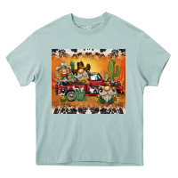 Arona western gnome truck Heavy Core Tee - BarkalooDesign