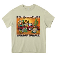 Mossy western gnome truck Heavy Core Tee - BarkalooDesign