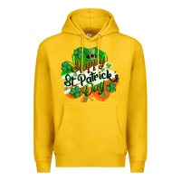 Lemon Happy St. Patrick's Day Premium Hoodie - CowGirlArtShop
