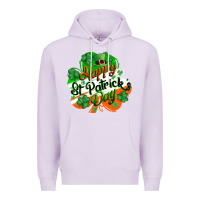 Lilac Happy St. Patrick's Day Premium Hoodie - CowGirlArtShop
