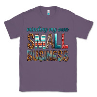 Lavender minding my own small business bbs Classic Tee - BundleAndBundleShop