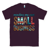 Plum minding my own small business bbs Classic Tee - BundleAndBundleShop