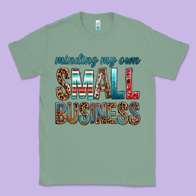 Minding My Own Small Business Bbs Classic Tee Designed By Bundleandbundleshop