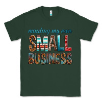 Sports Green minding my own small business bbs Classic Tee - BundleAndBundleShop
